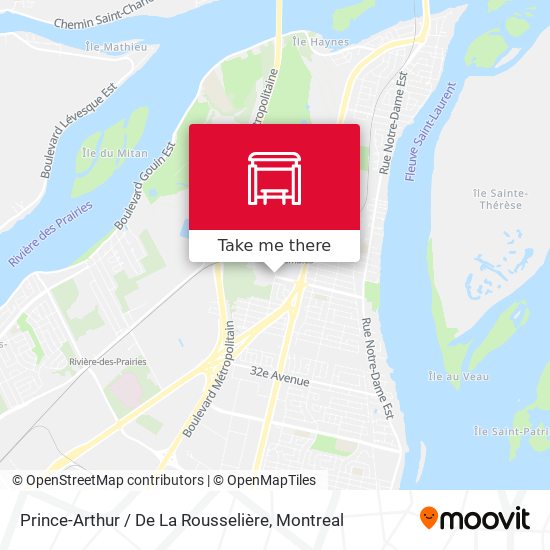 Prince-Arthur / De La Rousselière map