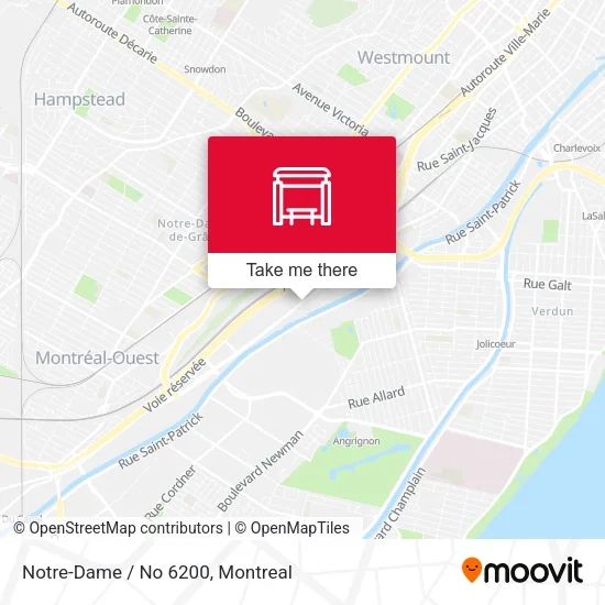 Notre-Dame / No 6200 map