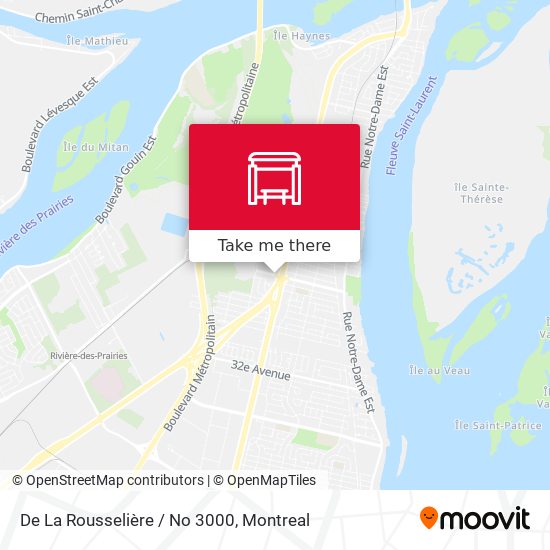De La Rousselière / No 3000 map