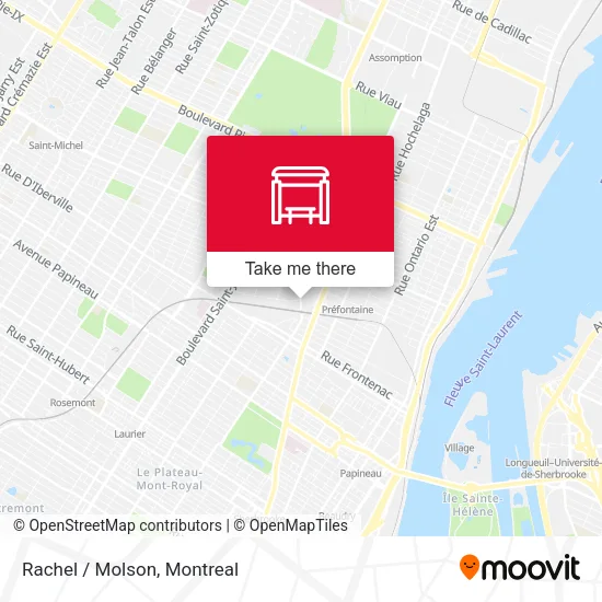 Rachel / Molson map