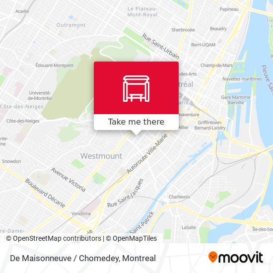 De Maisonneuve / Chomedey map