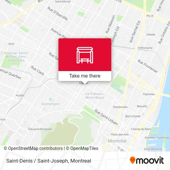 Saint-Denis / Saint-Joseph map