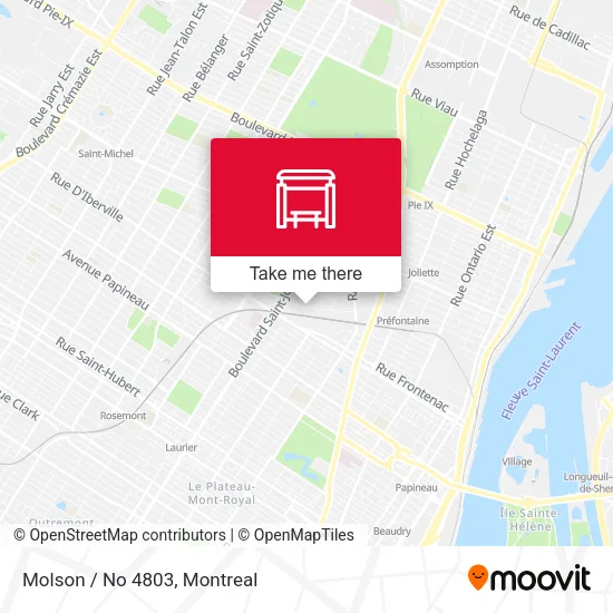 Molson / No 4803 map