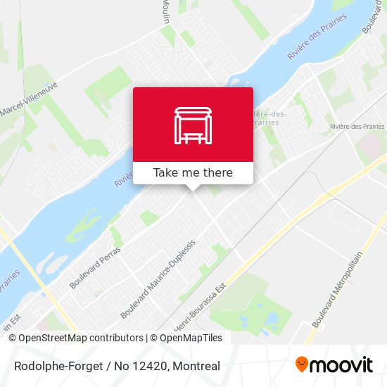 Rodolphe-Forget / No 12420 map