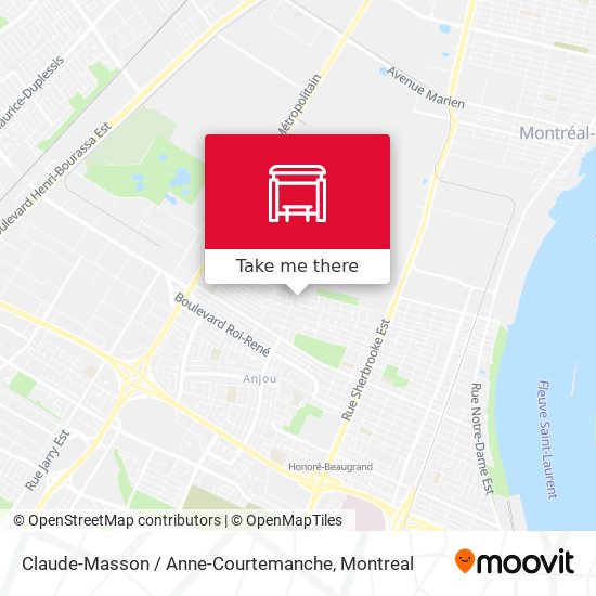 Claude-Masson / Anne-Courtemanche map