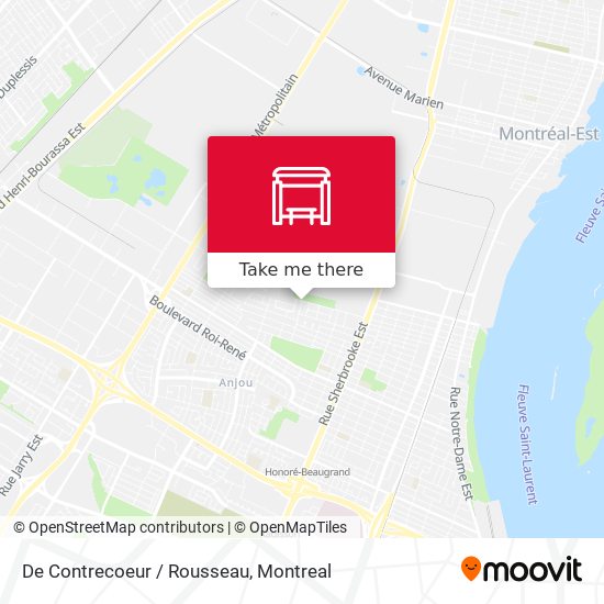 De Contrecoeur / Rousseau map