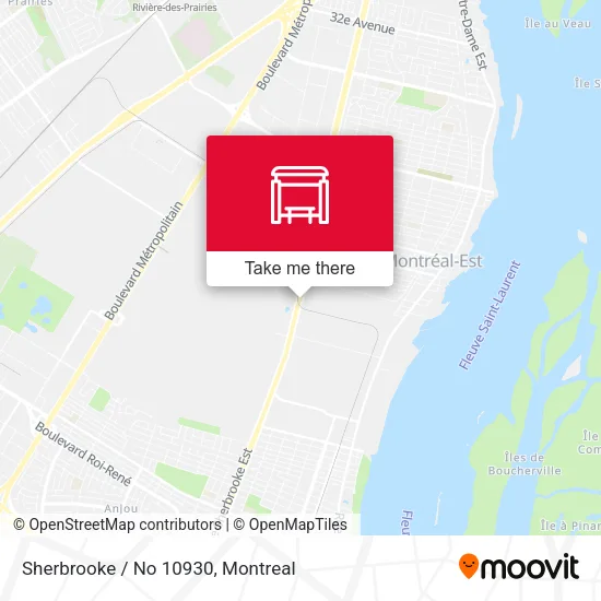 Sherbrooke / No 10930 map