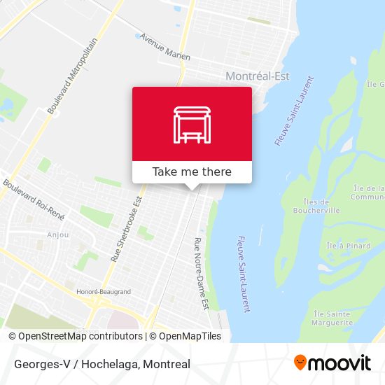 Georges-V / Hochelaga map