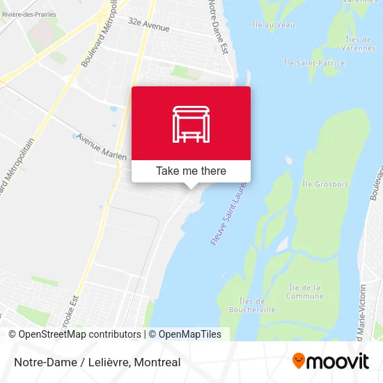 Notre-Dame / Lelièvre map