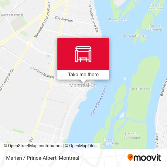 Marien / Prince-Albert map
