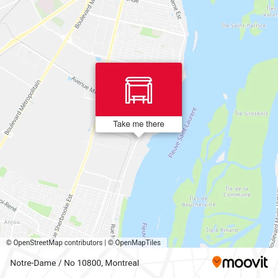 Notre-Dame / No 10800 map