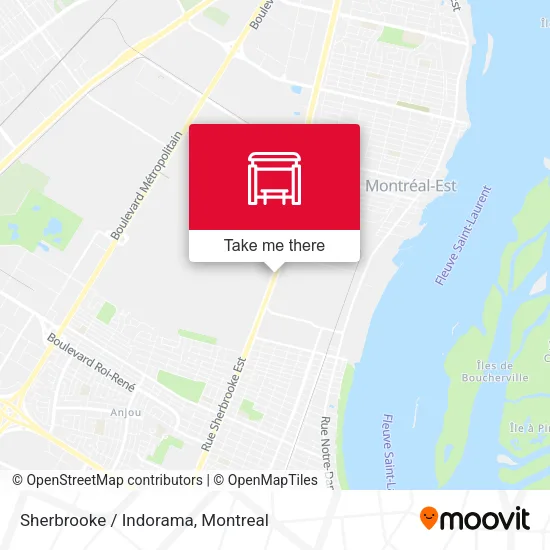 Sherbrooke / Indorama map