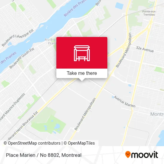 Place Marien / No 8802 map