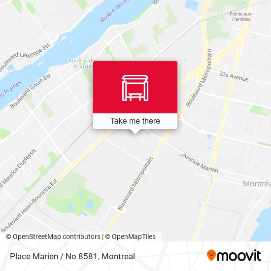 Place Marien / No 8581 map