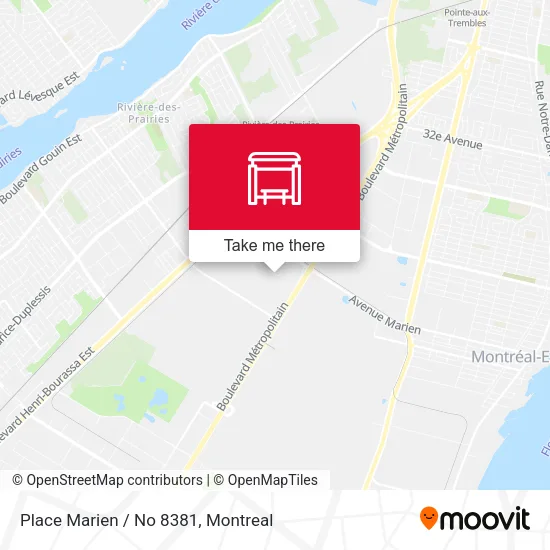 Place Marien / No 8381 map