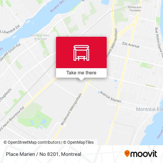 Place Marien / No 8201 map