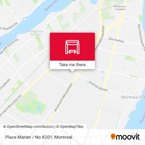Place Marien / No 8201 map