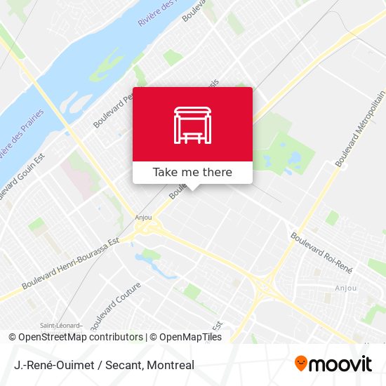 J.-René-Ouimet / Secant map