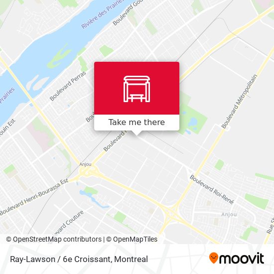 Ray-Lawson / 6e Croissant map