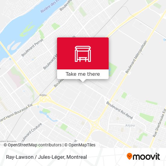 Ray-Lawson / Jules-Léger map