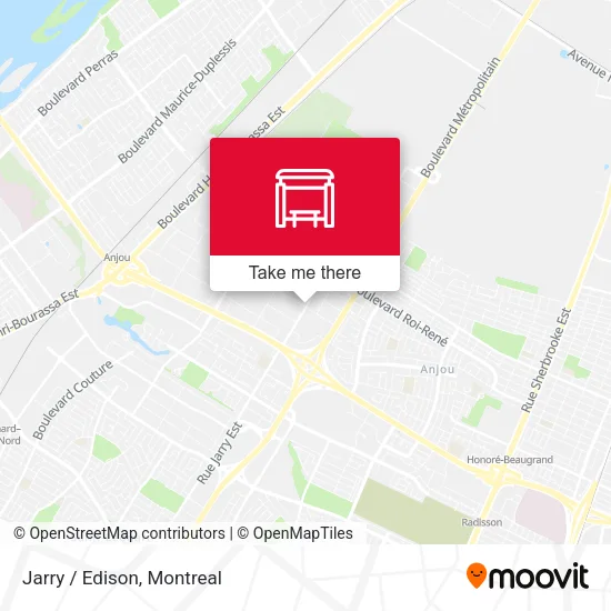 Jarry / Edison map