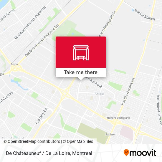 De Châteauneuf / De La Loire map