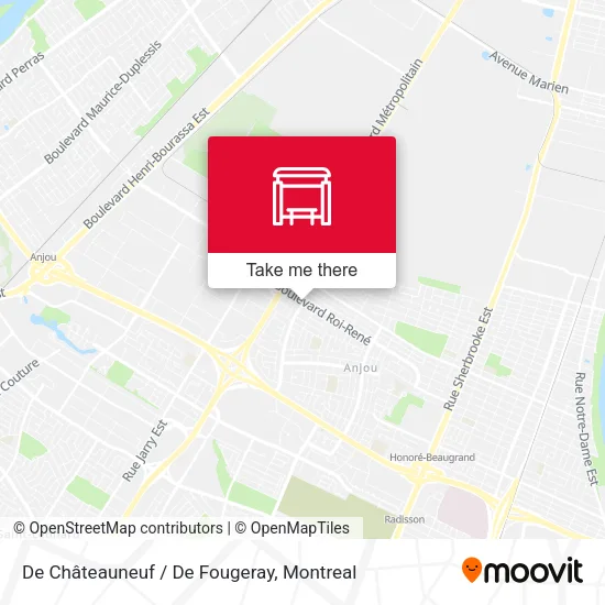 De Châteauneuf / De Fougeray map