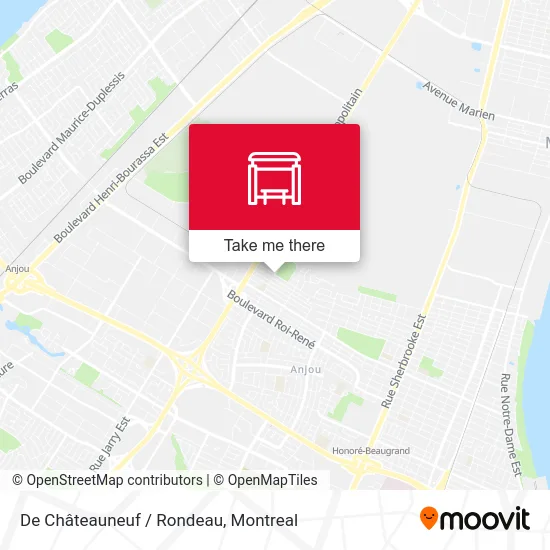 De Châteauneuf / Rondeau map