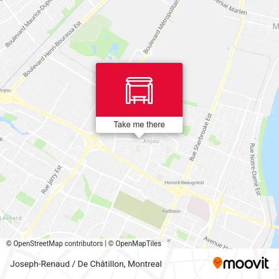 Joseph-Renaud / De Châtillon map