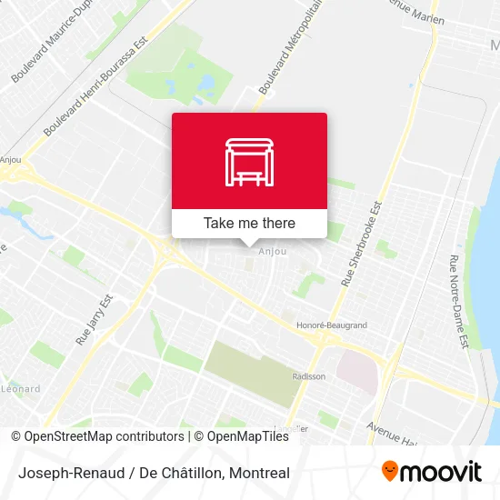 Joseph-Renaud / De Châtillon map