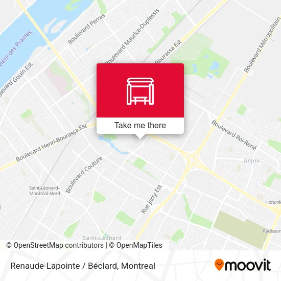 Renaude-Lapointe / Béclard map
