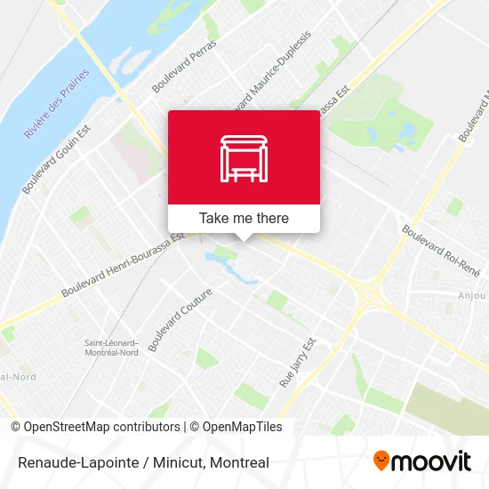 Renaude-Lapointe / Minicut map