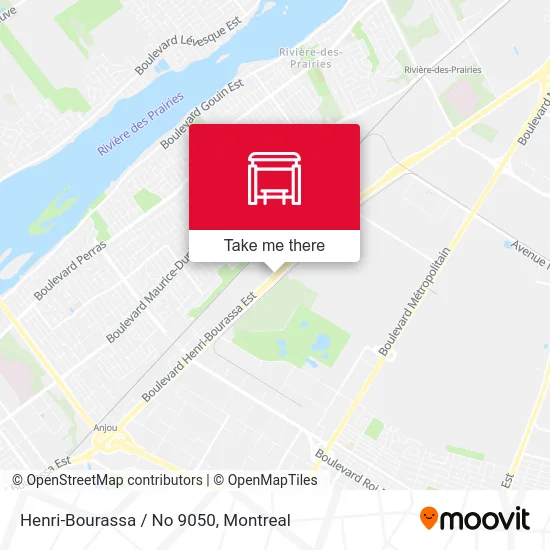 Henri-Bourassa / No 9050 map