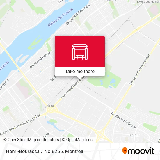 Henri-Bourassa / No 8255 map