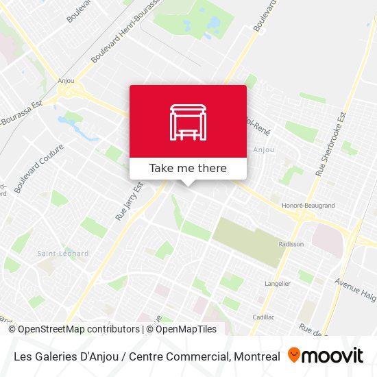Les Galeries D'Anjou / Centre Commercial map