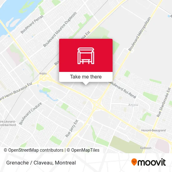 Grenache / Claveau map