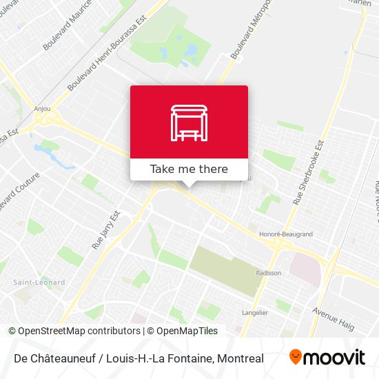 De Châteauneuf / Louis-H.-La Fontaine map