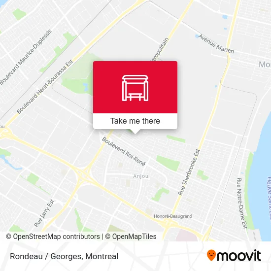 Rondeau / Georges map