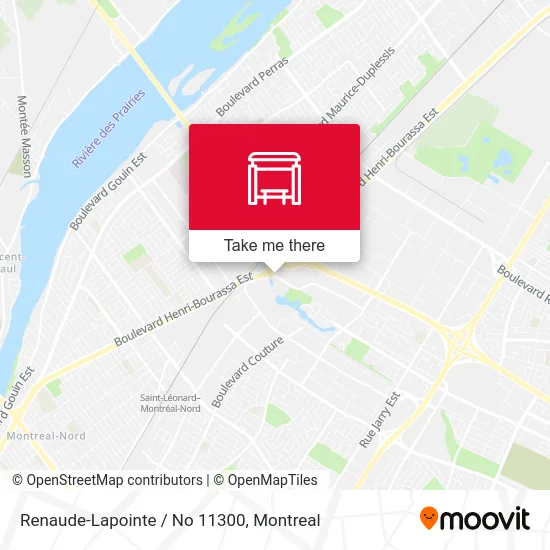 Renaude-Lapointe / No 11300 map