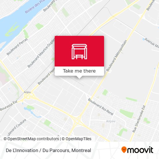 De L'Innovation / Du Parcours map