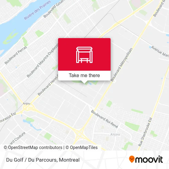 Du Golf / Du Parcours map