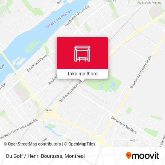 Du Golf / Henri-Bourassa map