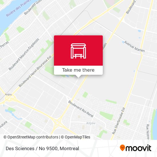 Des Sciences / No 9500 map