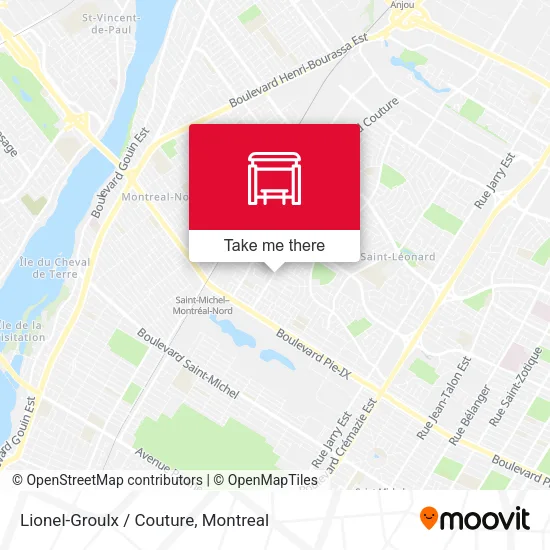 Lionel-Groulx / Couture map