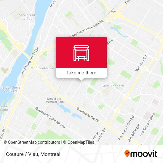 Couture / Viau map