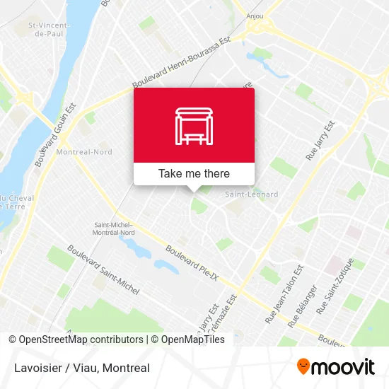 Lavoisier / Viau map