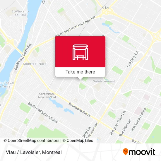 Viau / Lavoisier map