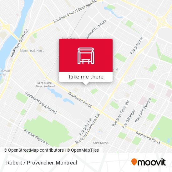 Robert / Provencher map