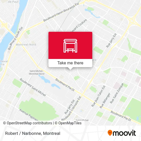 Robert / Narbonne map