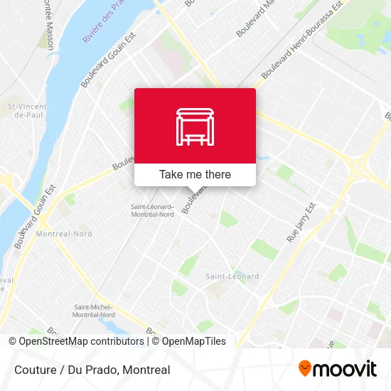 Couture / Du Prado map